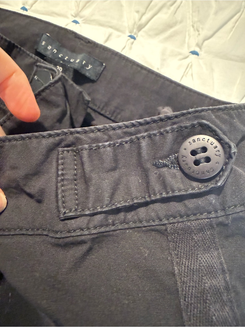 Sanctuary Black Cargo Pants 30 - Picture 9 of 9